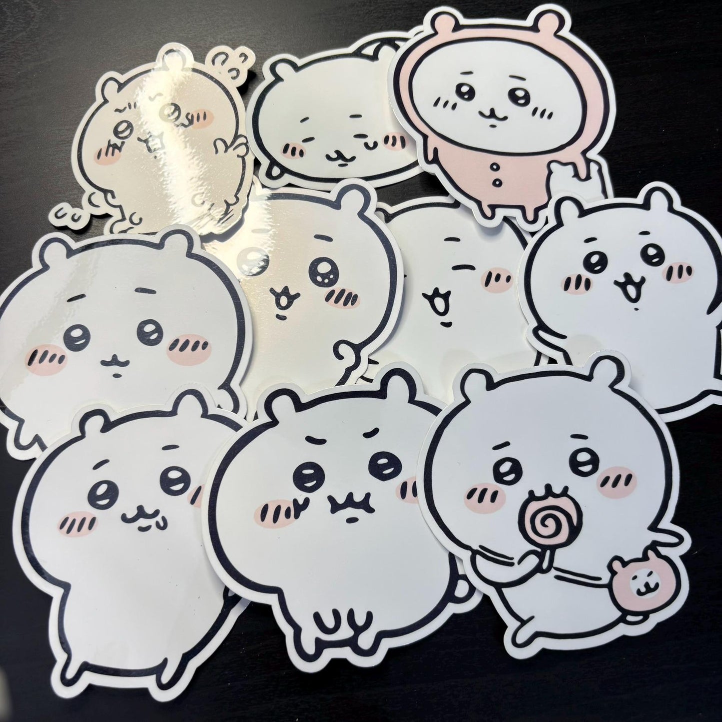 10 Pack Chiikawa Stickers - Cute Kawaii Anime Stickers, Water-Resistant Sticker Set, Japanese Character Stickers, Gift for Chiikawa Fans