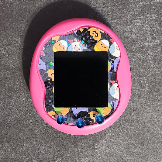 Faceplate for Tamagotchi Uni - Holographic Squishmallow -  electronic pet skin