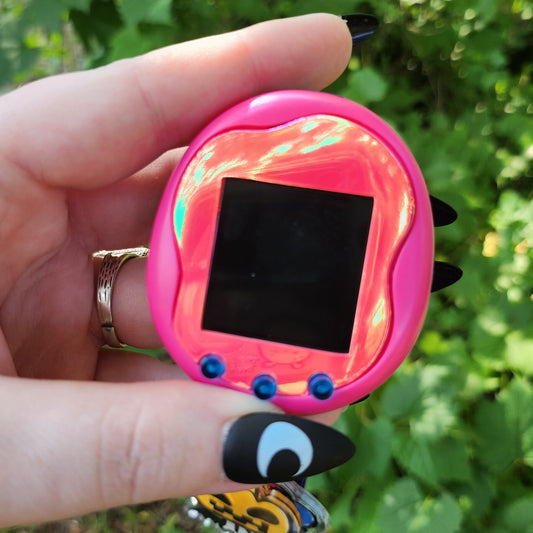 Tamagotchi Uni Holographic Pink Faceplate