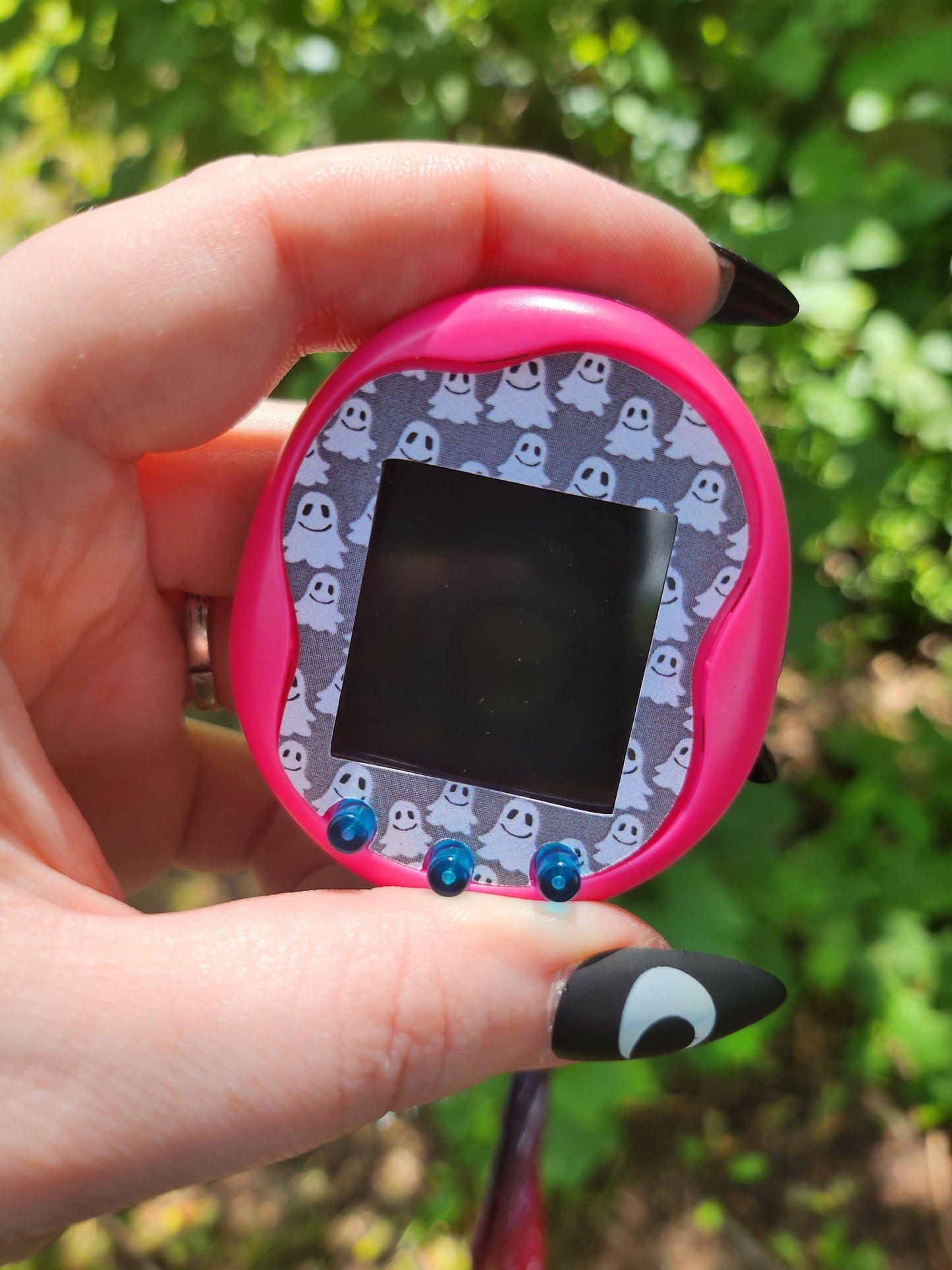 Tamagotchi Uni Halloween ghosts Faceplate