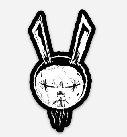 JTHM Nail Bunny Waterproof Sticker