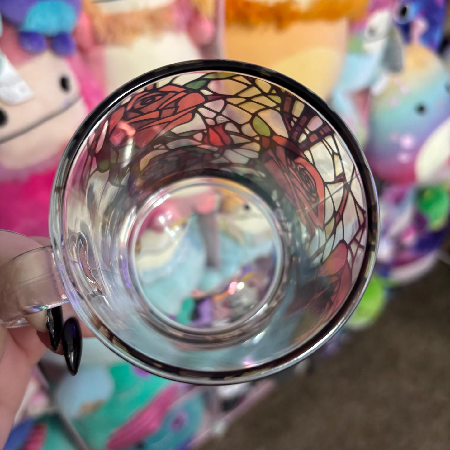 Sublimated Stained Glass Coffee Mug – Vibrant and Unique